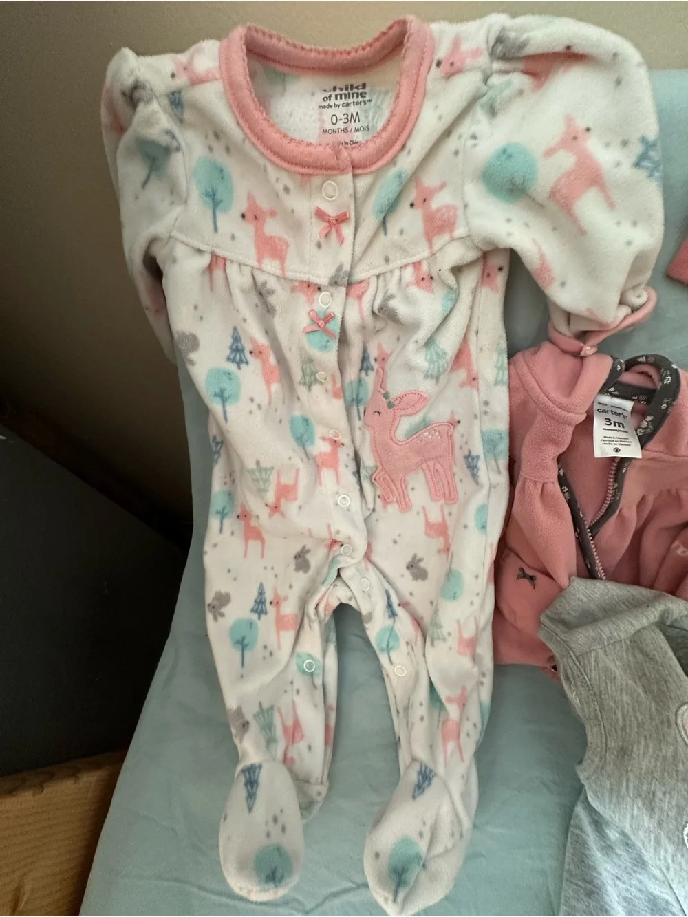 Lot Of Assorted Infant Girls Clothing